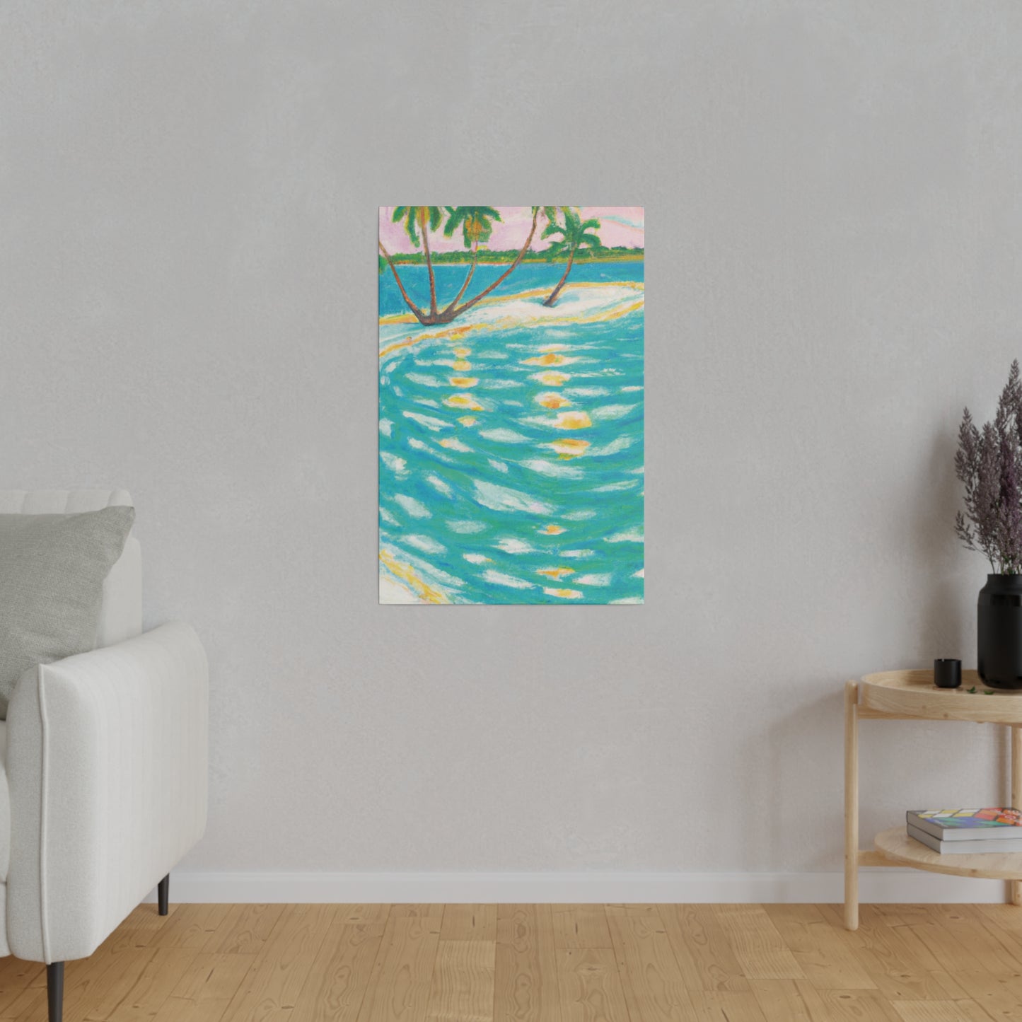 9029O - Bahamas Ocean Painting Print | Bahamas | Ocean | Beach | Poster | Home Decor | Wall Art | Canvas