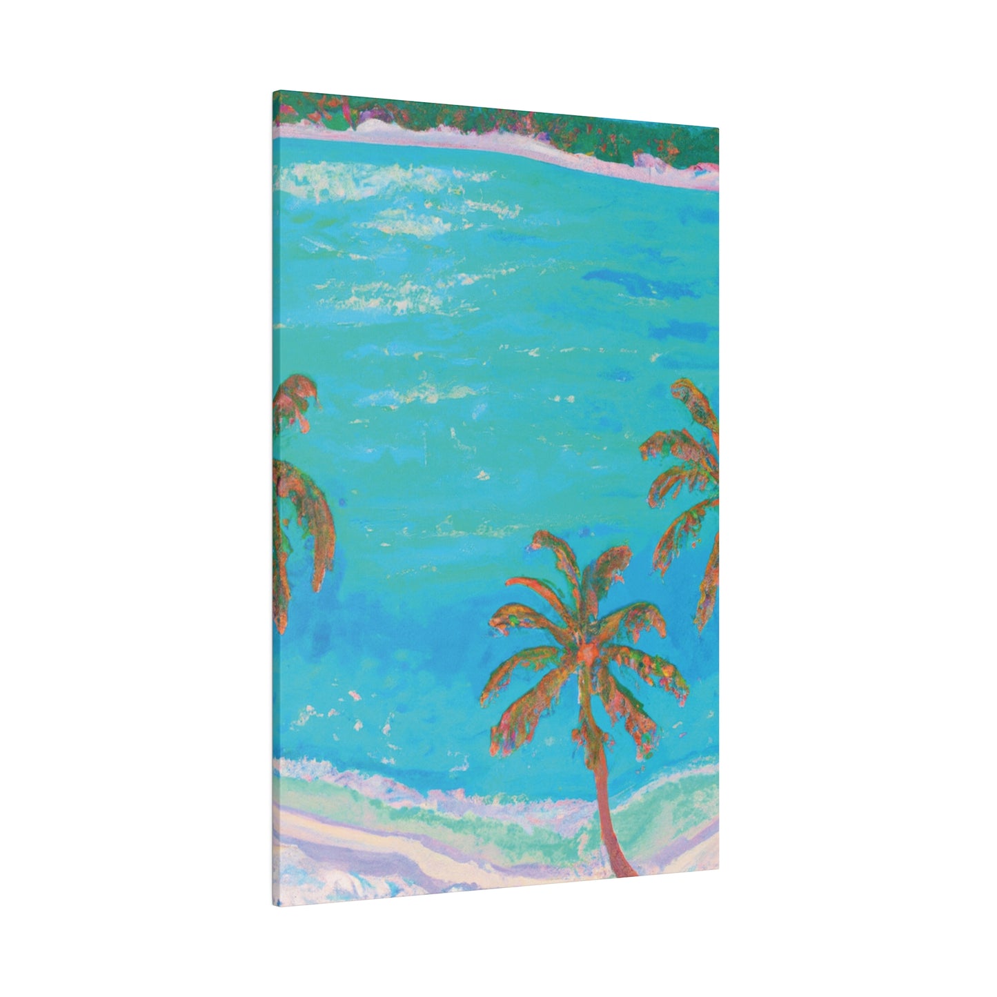 4532X - Bahamas Ocean Painting Print | Bahamas | Ocean | Beach | Poster | Home Decor | Wall Art | Canvas