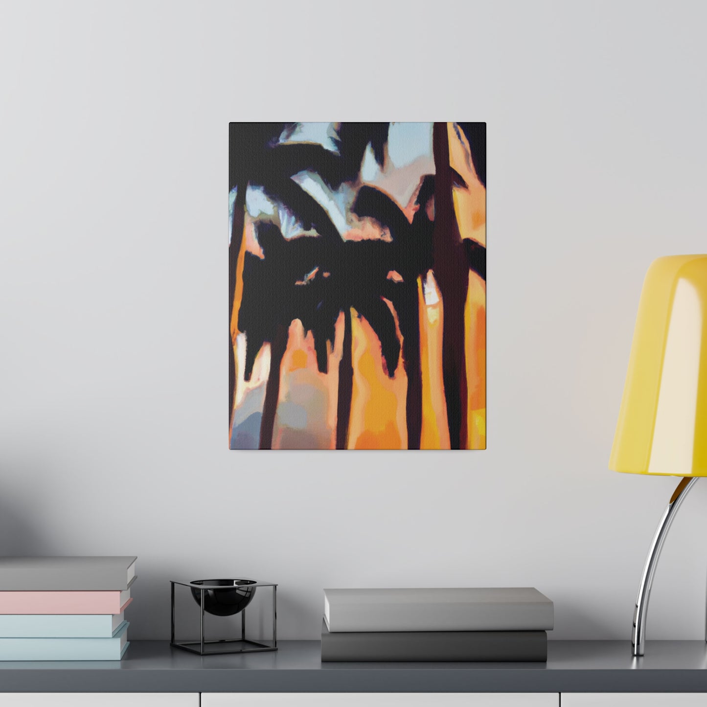 5642H - Miami Beach Sunset Painting Print | Miami | Beach | Sunset | Poster | Home Decor | Wall Art | Canvas