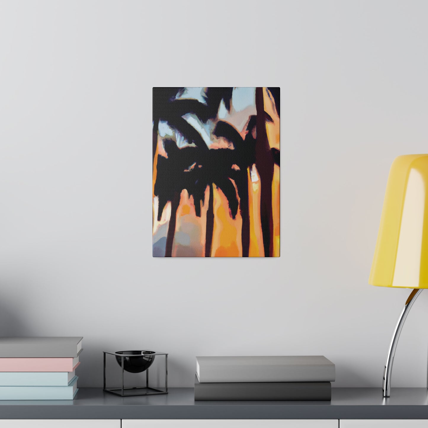 5642H - Miami Beach Sunset Painting Print | Miami | Beach | Sunset | Poster | Home Decor | Wall Art | Canvas