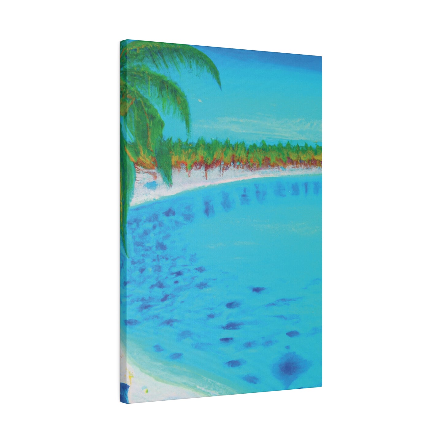 9677R - Bahamas Ocean Painting Print | Bahamas | Ocean | Beach | Poster | Home Decor | Wall Art | Canvas