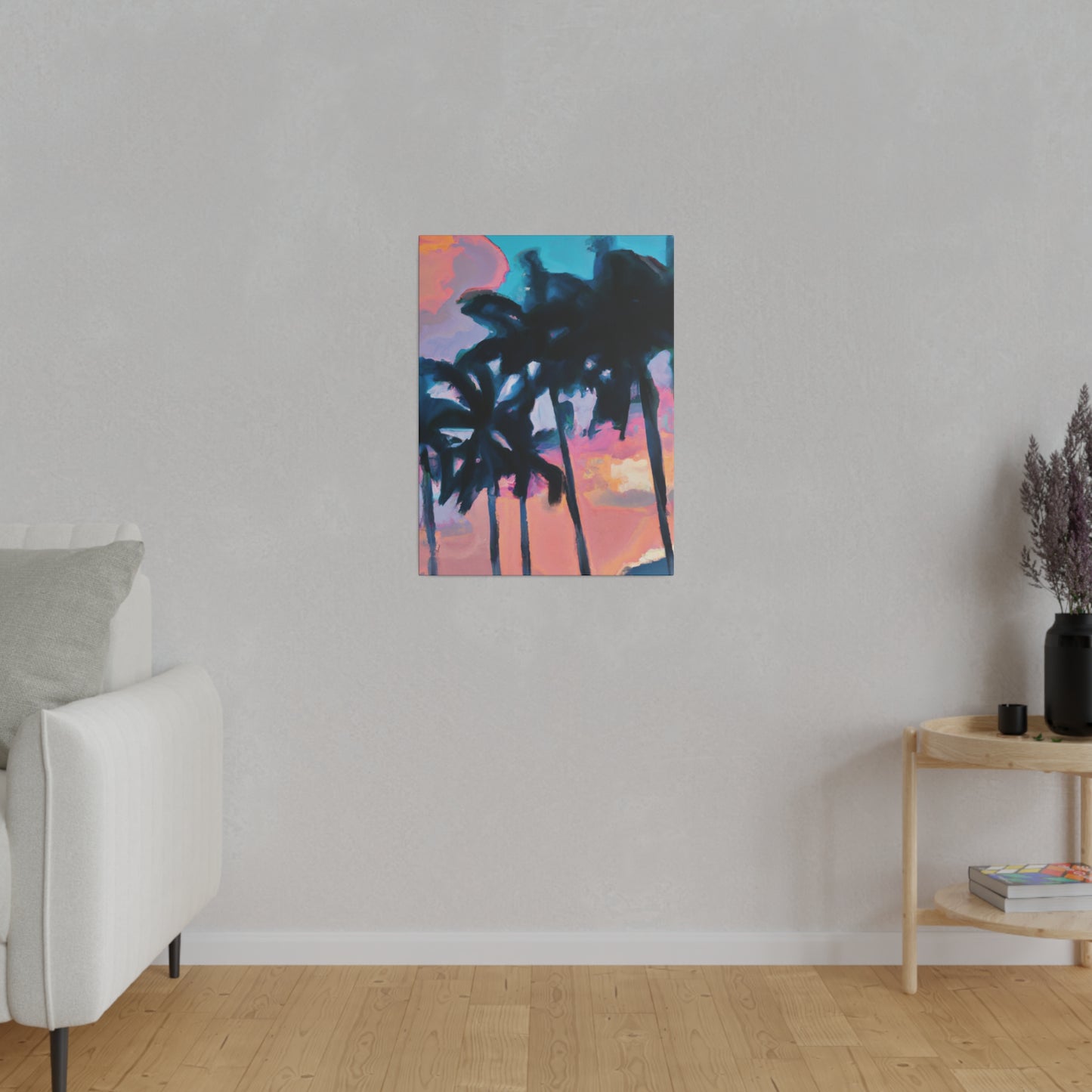 7234X - Miami Beach Sunset Painting Print | Miami | Beach | Sunset | Poster | Home Decor | Wall Art | Canvas