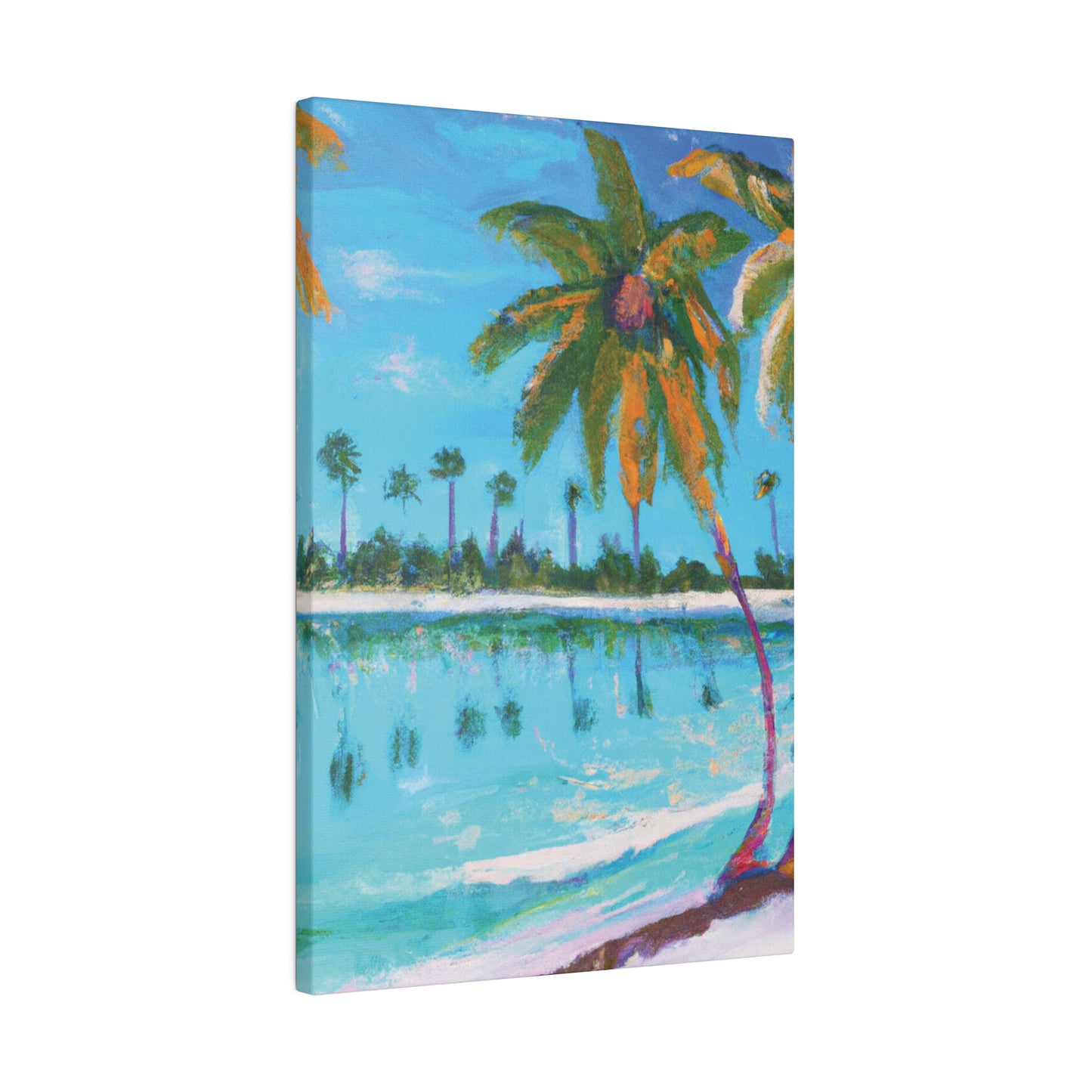 8723S - Bahamas Ocean Painting Print | Bahamas | Ocean | Beach | Poster | Home Decor | Wall Art | Canvas