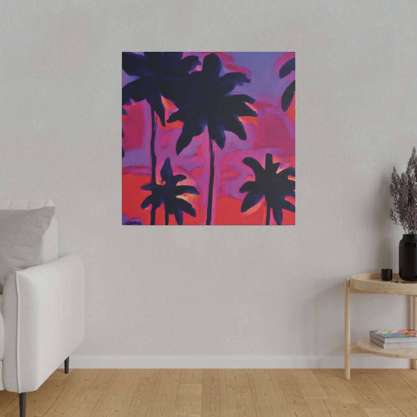 641R - Miami Beach Sunset Painting Print | Miami | Beach | Sunset | Poster | Home Decor | Wall Art | Canvas