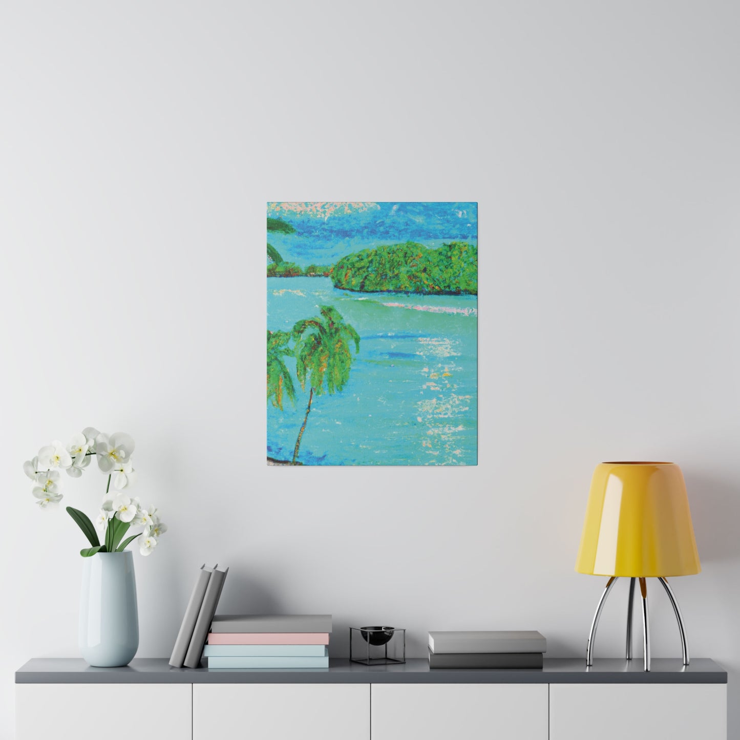 8239F - Bahamas Ocean Painting Print | Bahamas | Ocean | Beach | Poster | Home Decor | Wall Art | Canvas