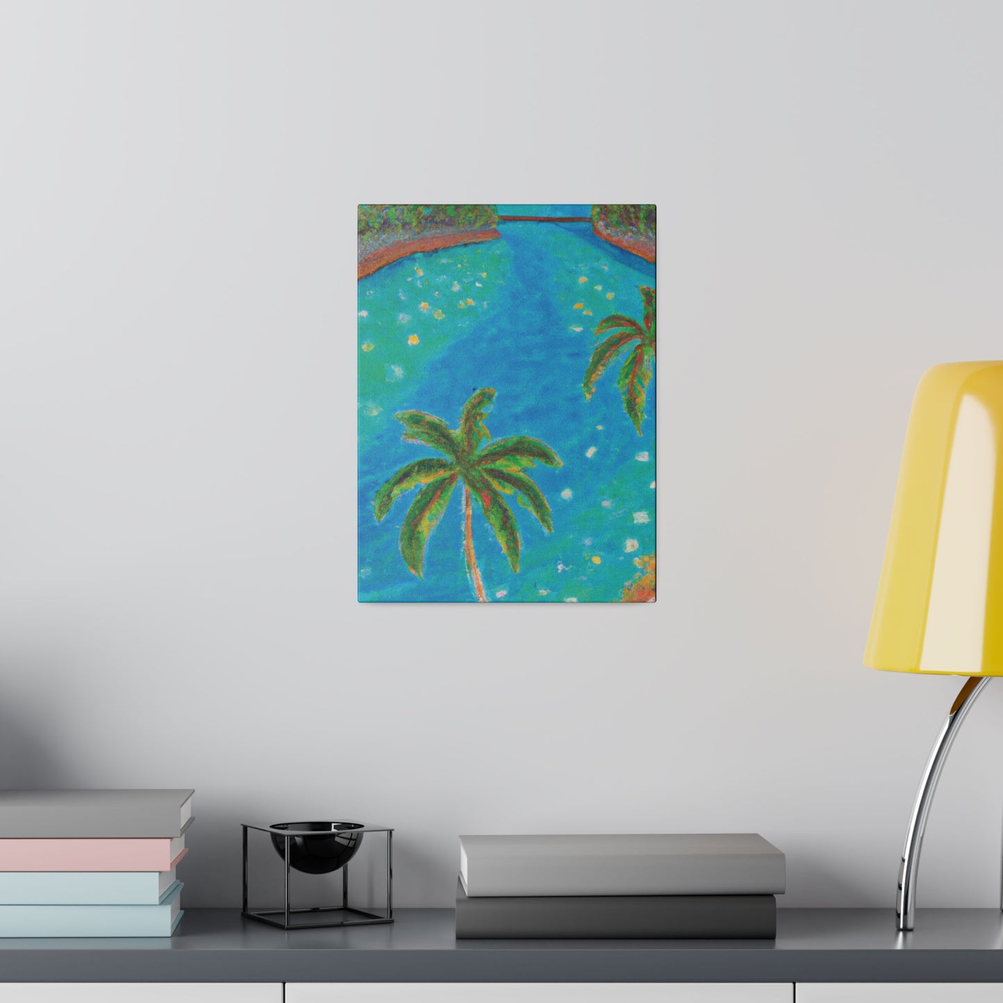 3827C - Bahamas Ocean Painting Print | Bahamas | Ocean | Beach | Poster | Home Decor | Wall Art | Canvas