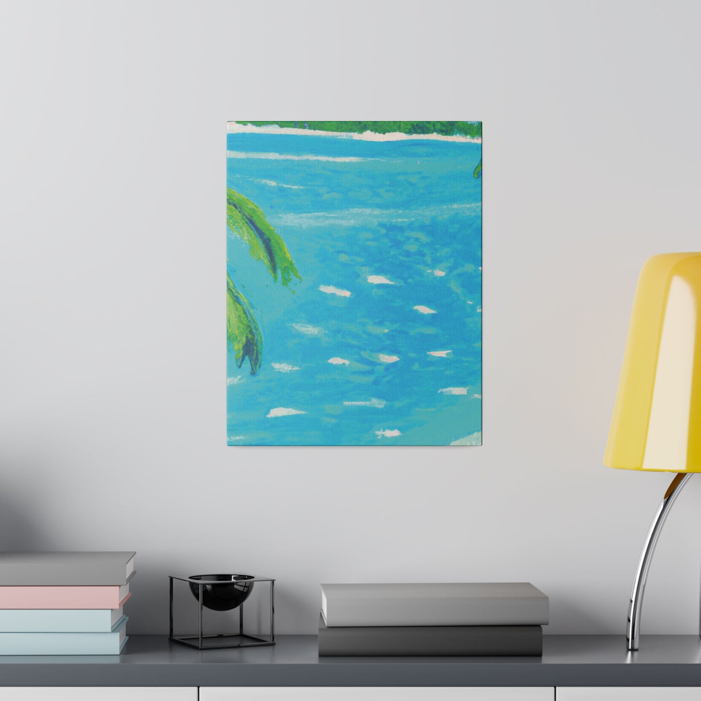 5684E - Bahamas Ocean Painting Print | Bahamas | Ocean | Beach | Poster | Home Decor | Wall Art | Canvas