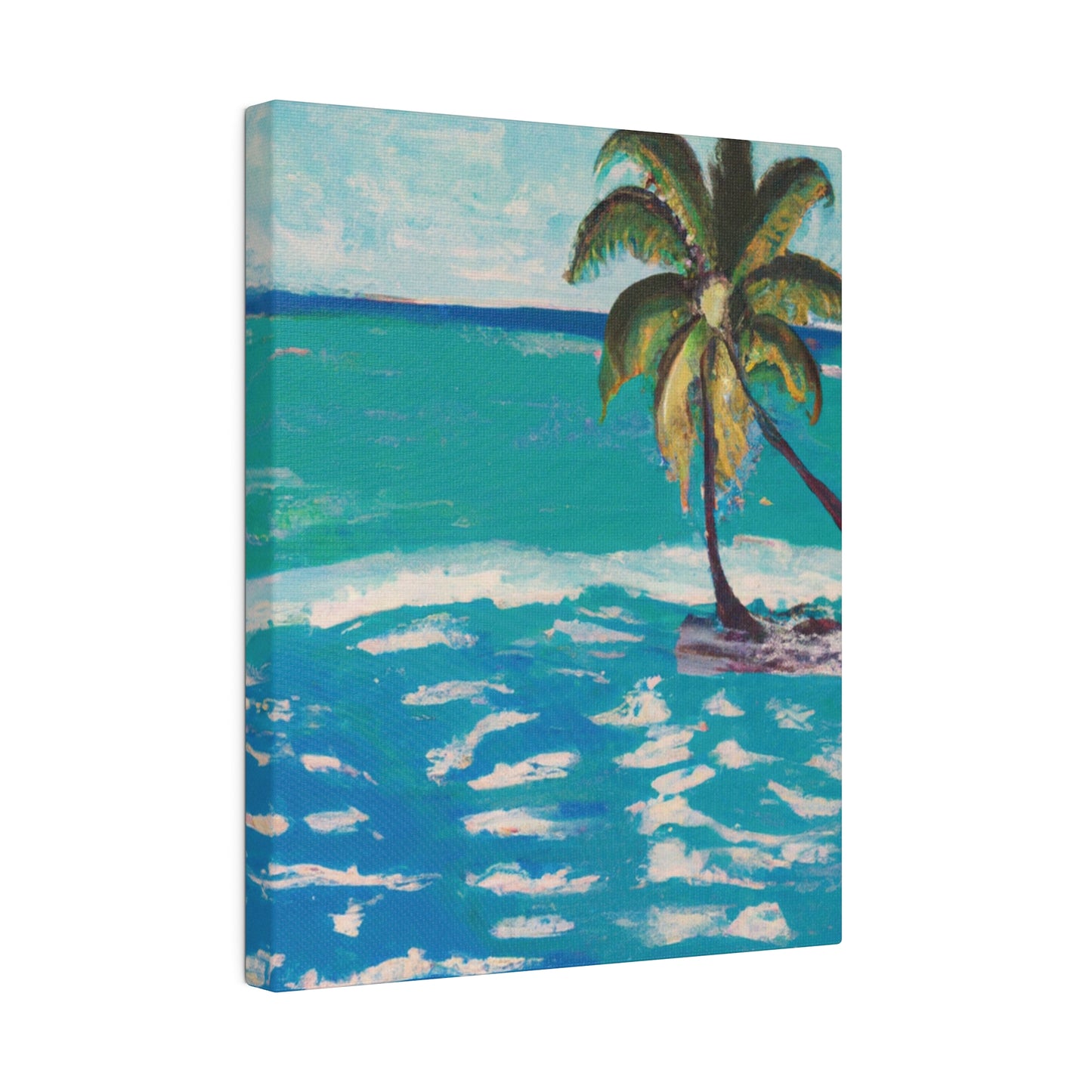 4081V - Bahamas Ocean Painting Print | Bahamas | Ocean | Beach | Poster | Home Decor | Wall Art | Canvas