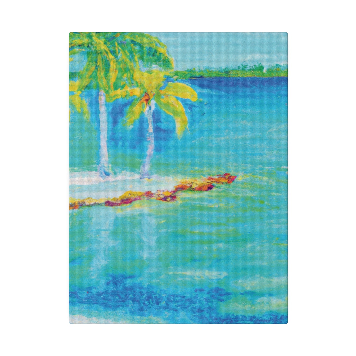 4444R - Bahamas Ocean Painting Print | Bahamas | Ocean | Beach | Poster | Home Decor | Wall Art | Canvas