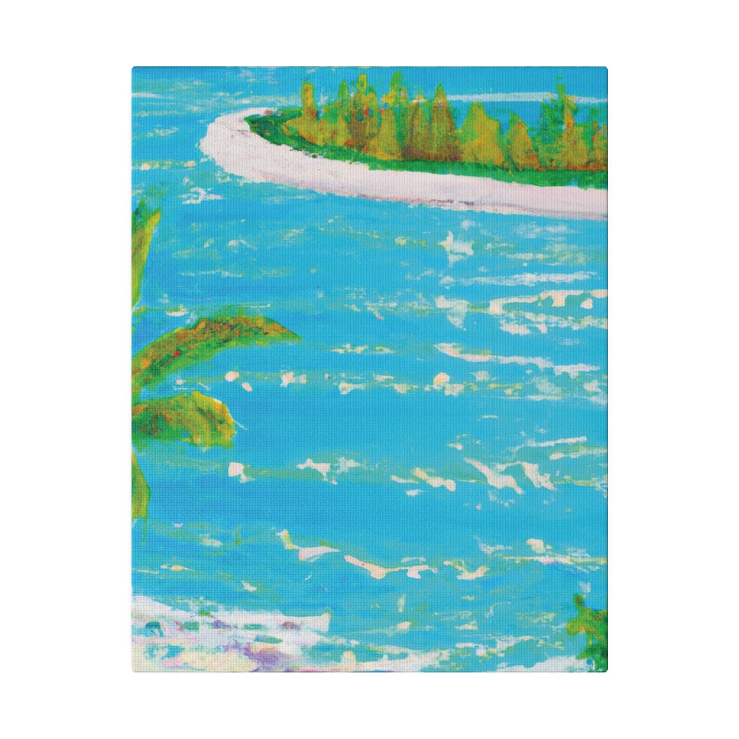 9555G - Bahamas Ocean Painting Print | Bahamas | Ocean | Beach | Poster | Home Decor | Wall Art | Canvas