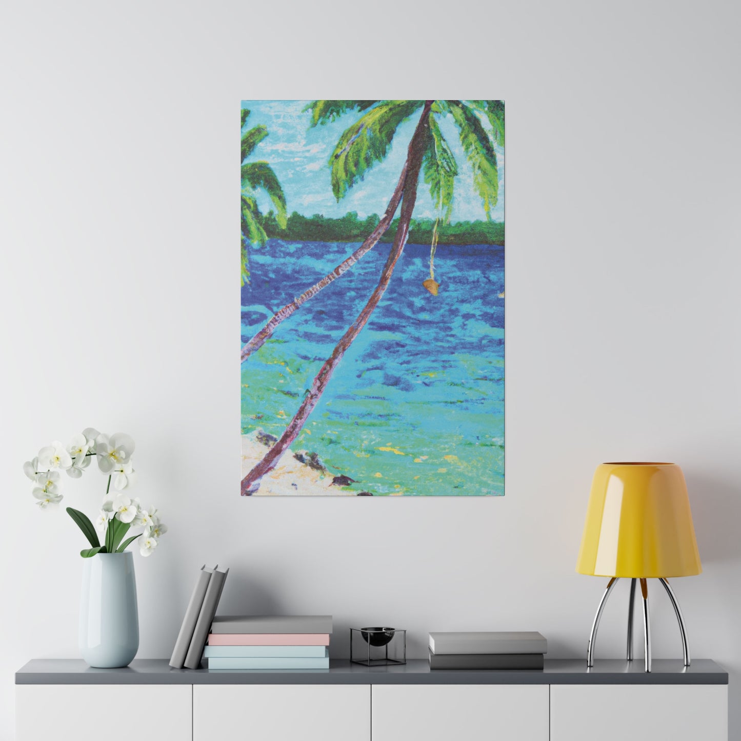 4564E - Bahamas Ocean Painting Print | Bahamas | Ocean | Beach | Poster | Home Decor | Wall Art | Canvas