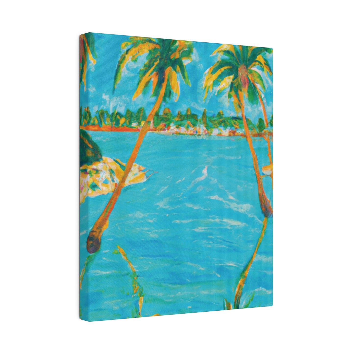 4338G - Bahamas Ocean Painting Print | Bahamas | Ocean | Beach | Poster | Home Decor | Wall Art | Canvas