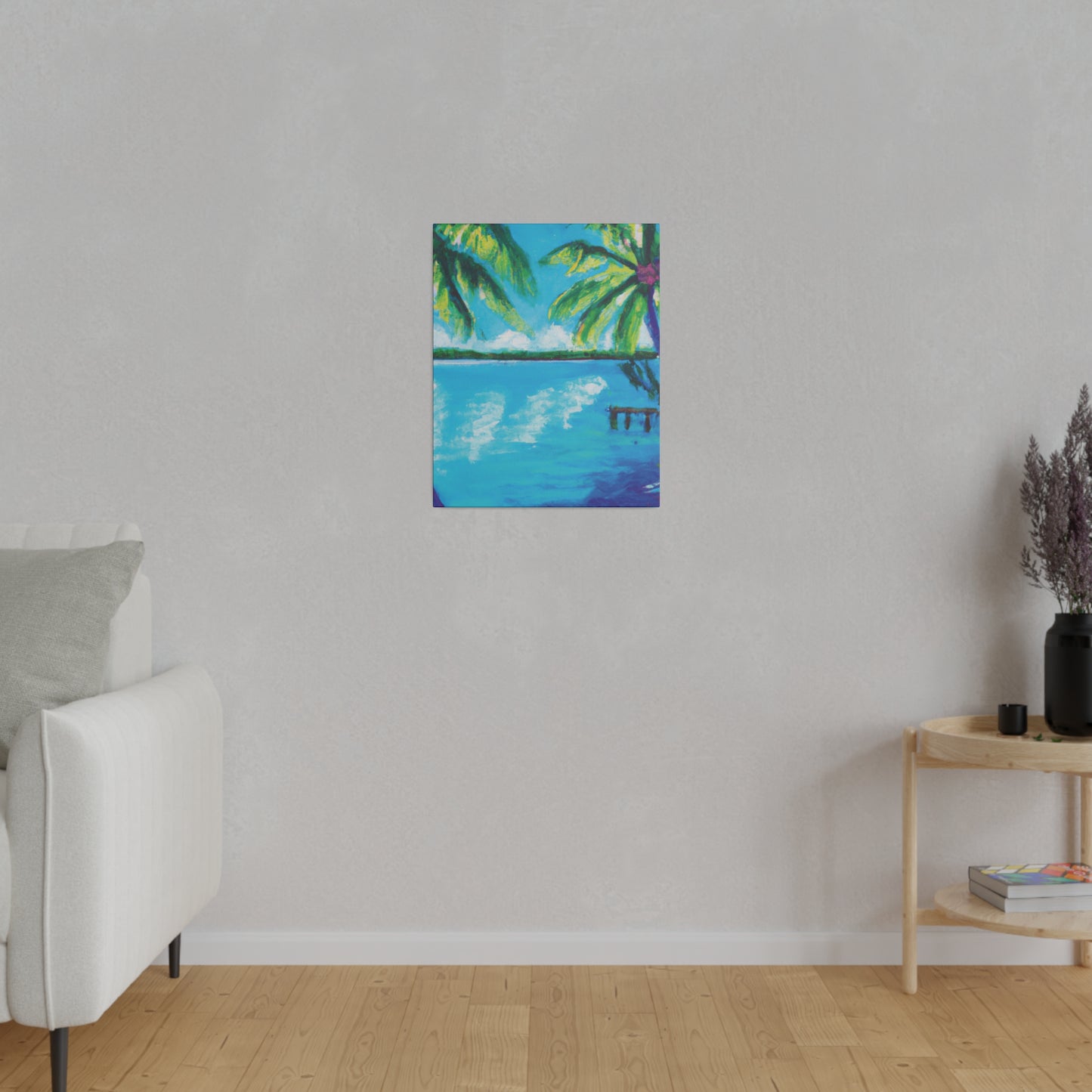 7583G - Bahamas Ocean Painting Print | Bahamas | Ocean | Beach | Poster | Home Decor | Wall Art | Canvas