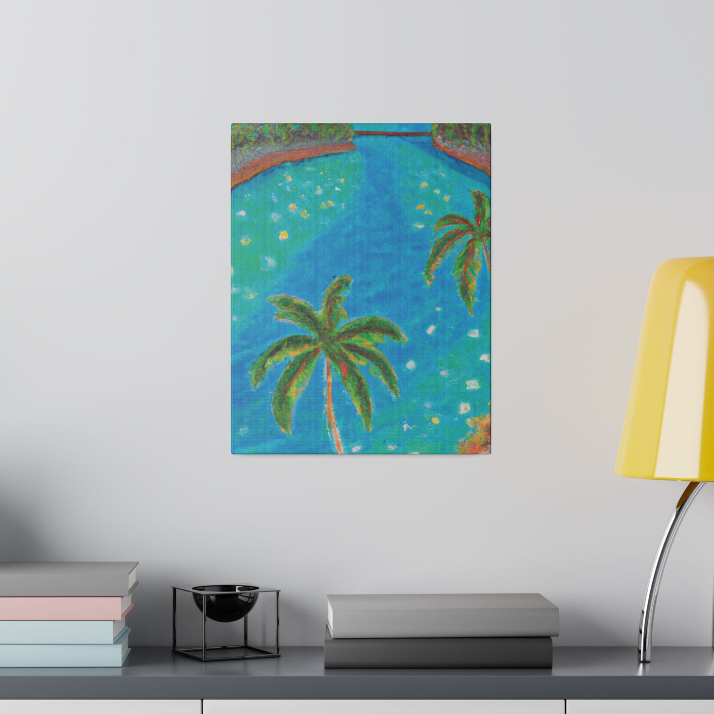 3827C - Bahamas Ocean Painting Print | Bahamas | Ocean | Beach | Poster | Home Decor | Wall Art | Canvas