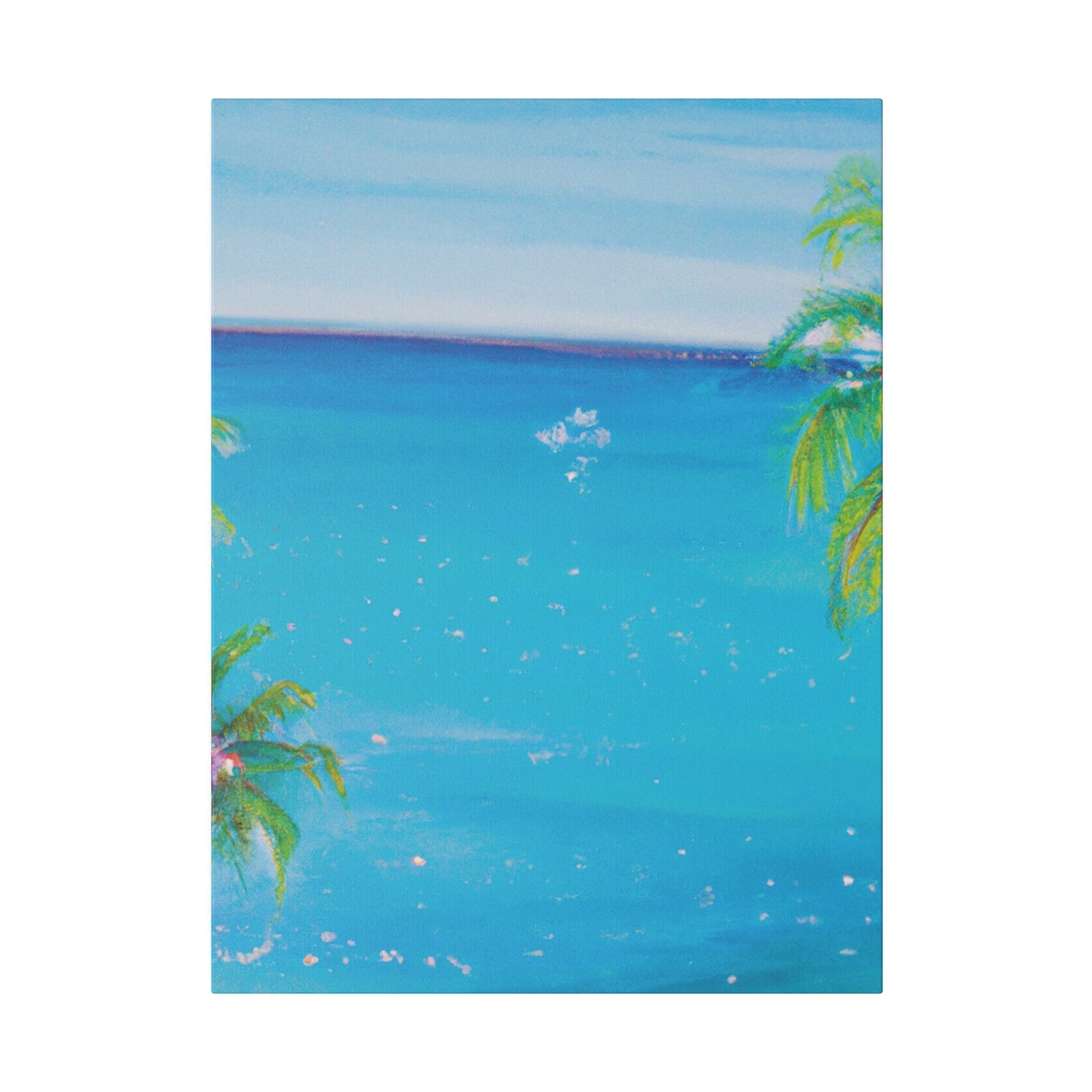 5683U - Bahamas Ocean Painting Print | Bahamas | Ocean | Beach | Poster | Home Decor | Wall Art | Canvas