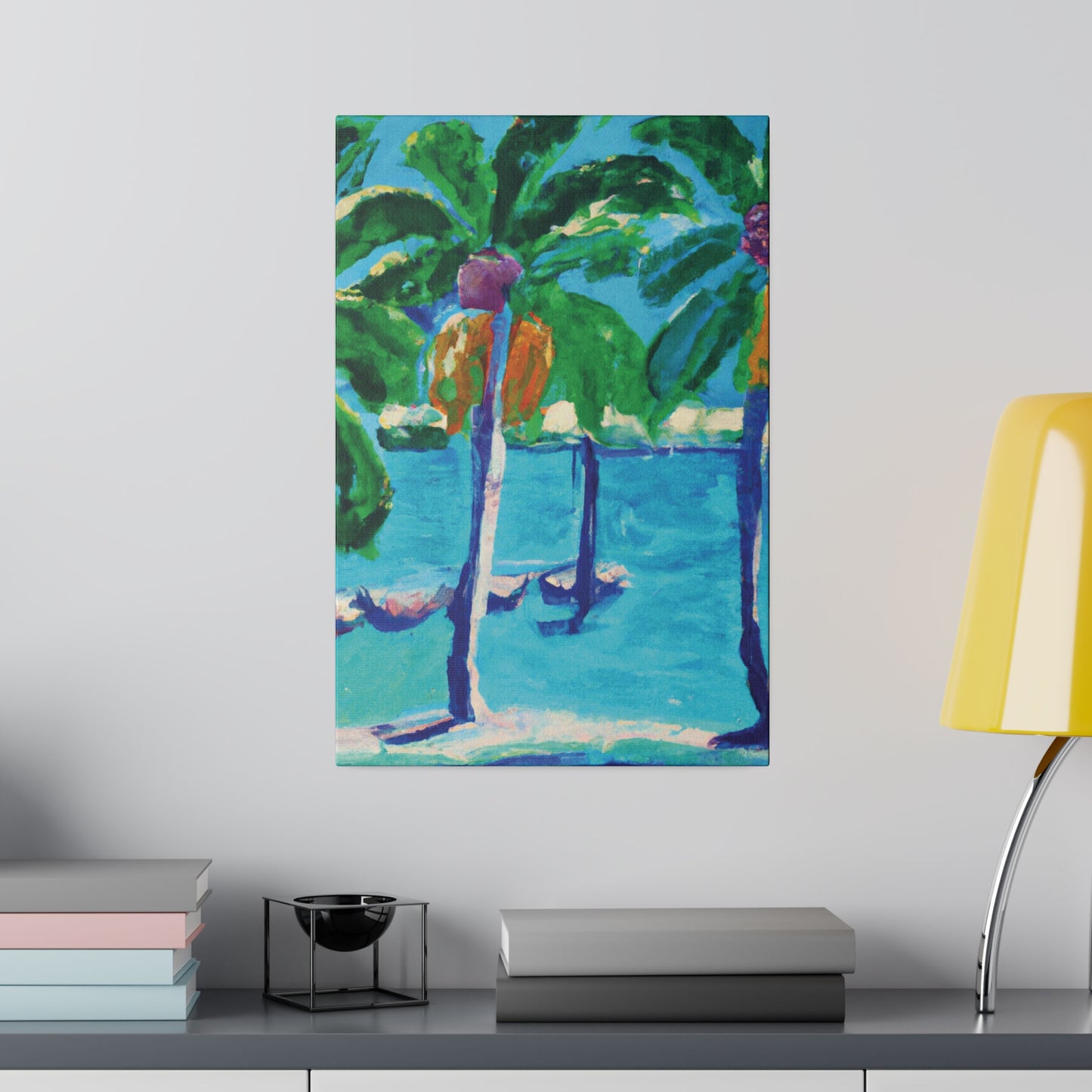 2944U - Bahamas Ocean Painting Print | Bahamas | Ocean | Beach | Poster | Home Decor | Wall Art | Canvas