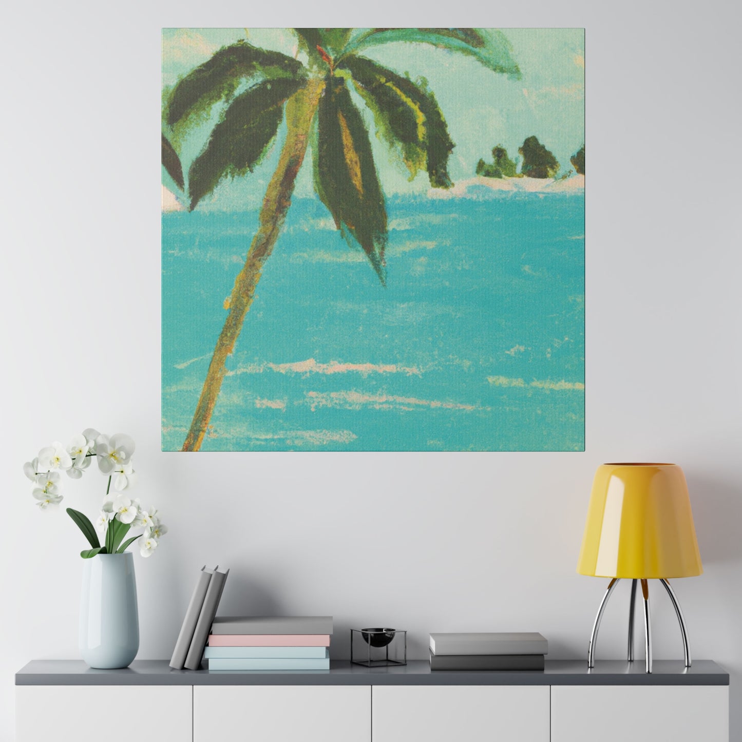 8809K - Bahamas Ocean Painting Print | Bahamas | Ocean | Beach | Poster | Home Decor | Wall Art | Canvas