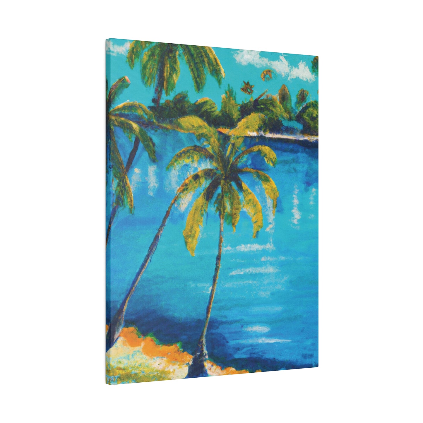 856Y - Bahamas Ocean Painting Print | Bahamas | Ocean | Beach | Poster | Home Decor | Wall Art | Canvas