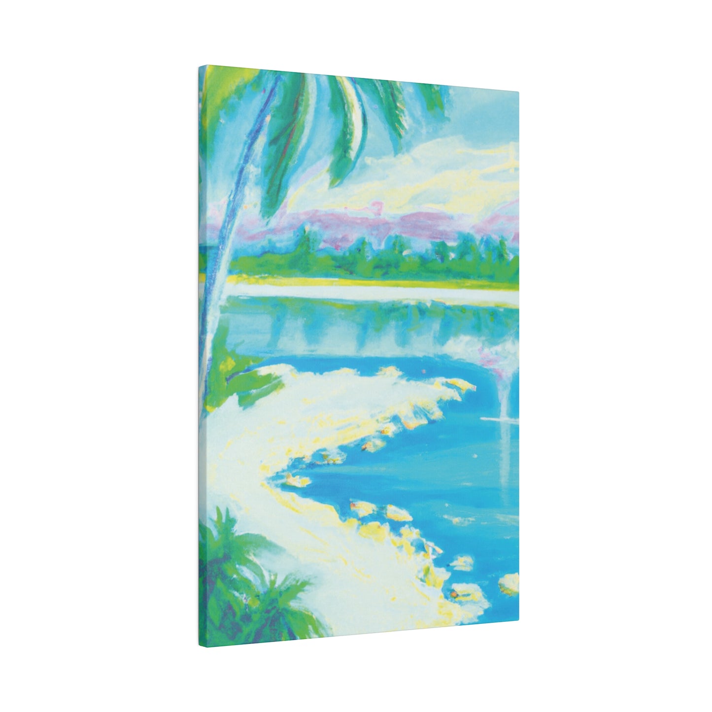 4501F - Bahamas Ocean Painting Print | Bahamas | Ocean | Beach | Poster | Home Decor | Wall Art | Canvas