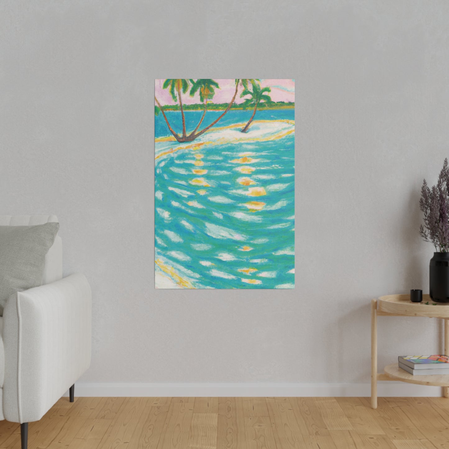 9029O - Bahamas Ocean Painting Print | Bahamas | Ocean | Beach | Poster | Home Decor | Wall Art | Canvas