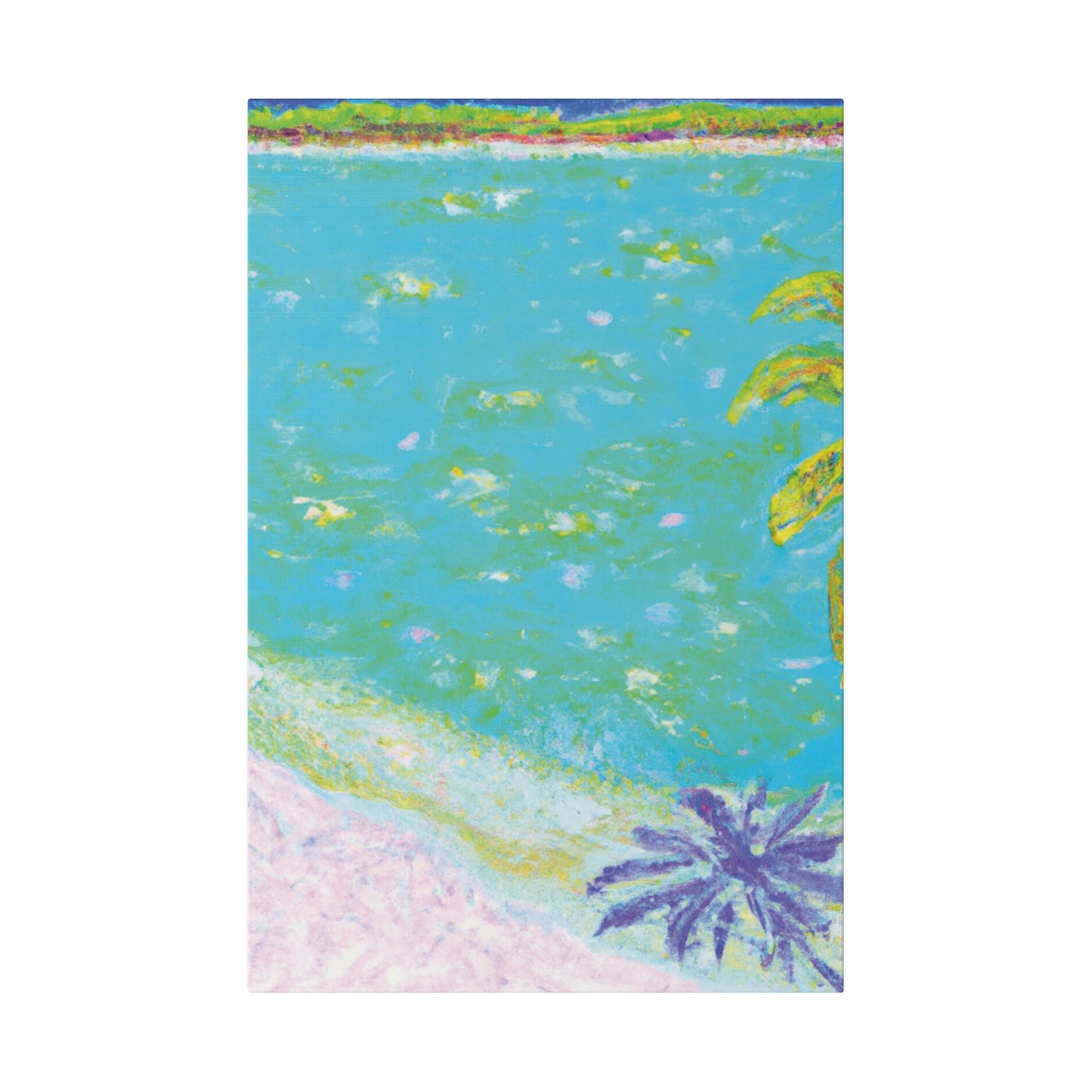 5254Q - Bahamas Ocean Painting Print | Bahamas | Ocean | Beach | Poster | Home Decor | Wall Art | Canvas