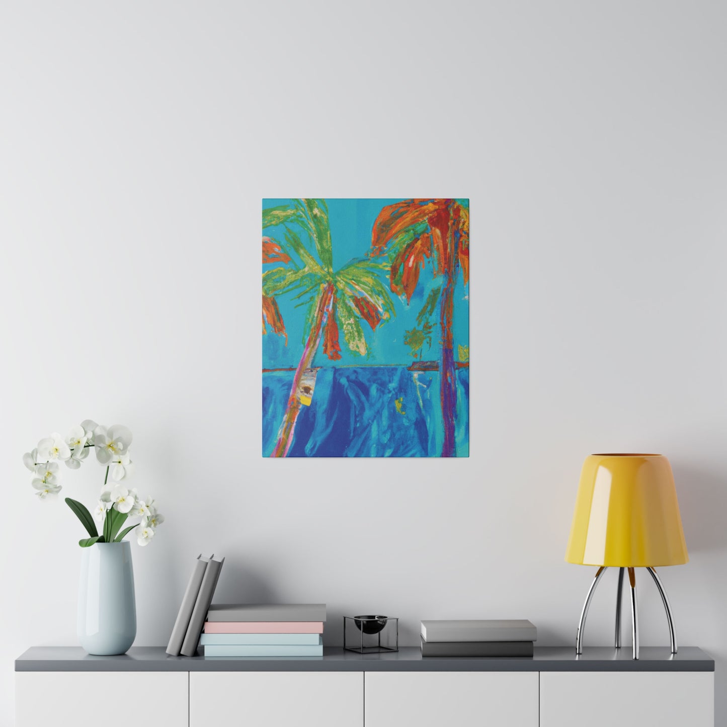 7834J - Bahamas Ocean Painting Print | Bahamas | Ocean | Beach | Poster | Home Decor | Wall Art | Canvas