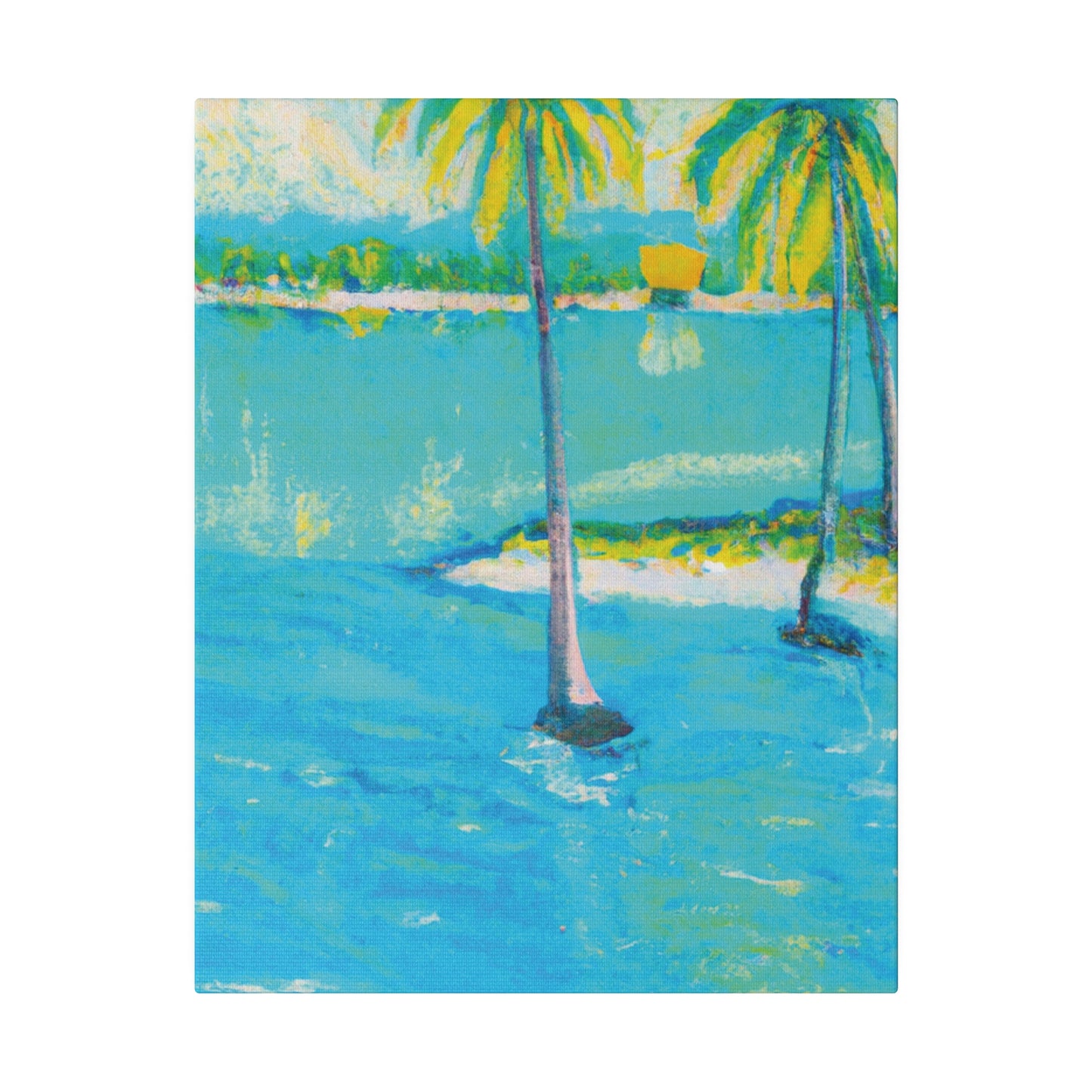 9652X - Bahamas Ocean Painting Print | Bahamas | Ocean | Beach | Poster | Home Decor | Wall Art | Canvas