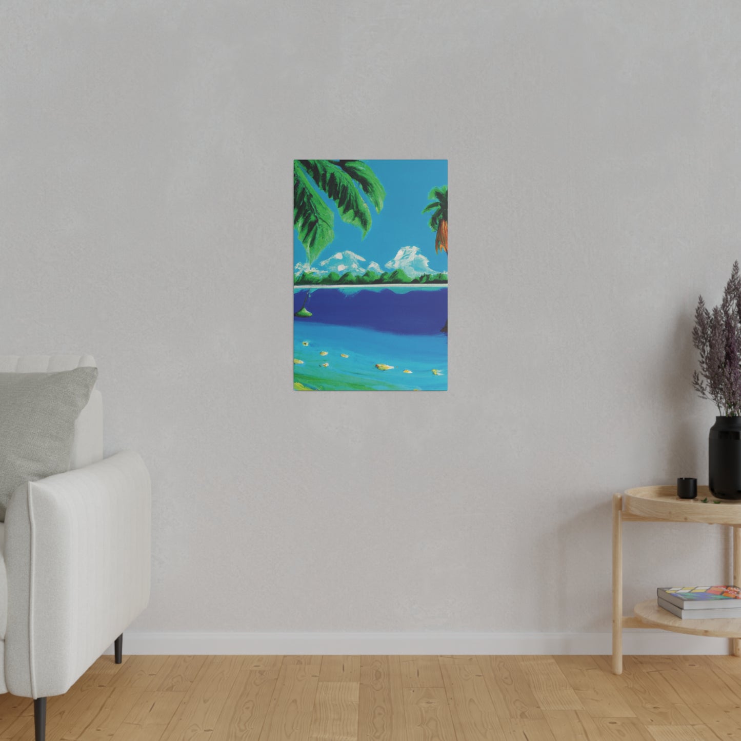 8246P - Bahamas Ocean Painting Print | Bahamas | Ocean | Beach | Poster | Home Decor | Wall Art | Canvas