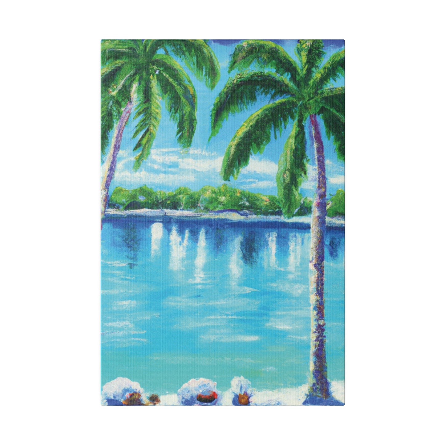 4482N - Bahamas Ocean Painting Print | Bahamas | Ocean | Beach | Poster | Home Decor | Wall Art | Canvas