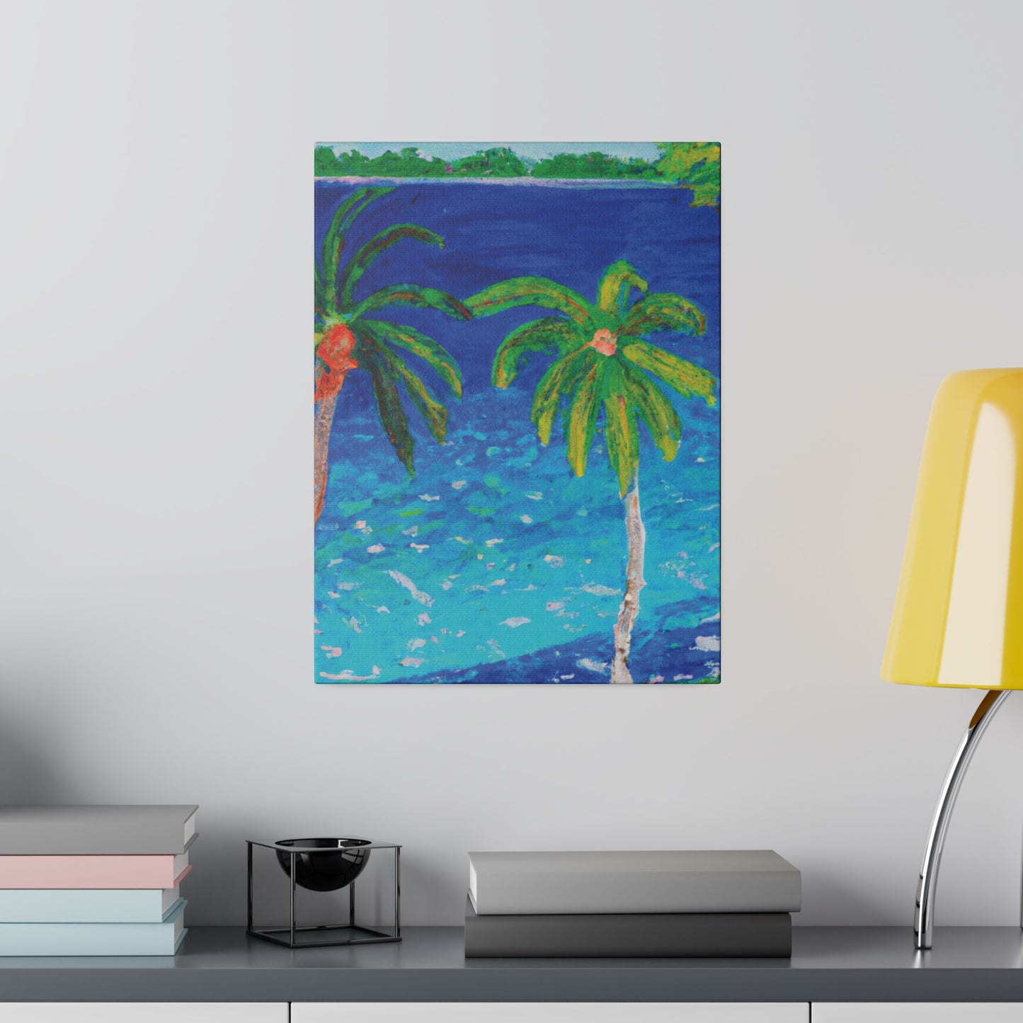 7992Z - Bahamas Ocean Painting Print | Bahamas | Ocean | Beach | Poster | Home Decor | Wall Art | Canvas