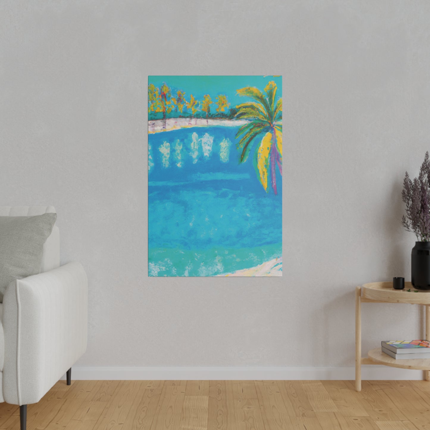 2193F - Bahamas Ocean Painting Print | Bahamas | Ocean | Beach | Poster | Home Decor | Wall Art | Canvas