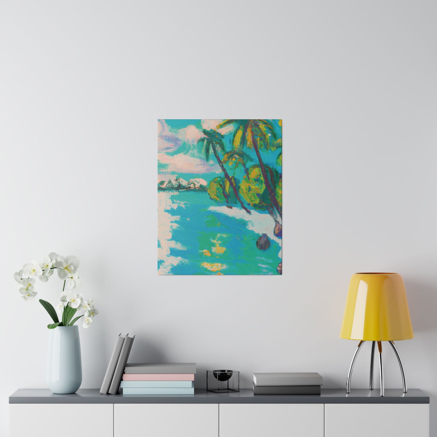 1787U - Bahamas Ocean Painting Print | Bahamas | Ocean | Beach | Poster | Home Decor | Wall Art | Canvas