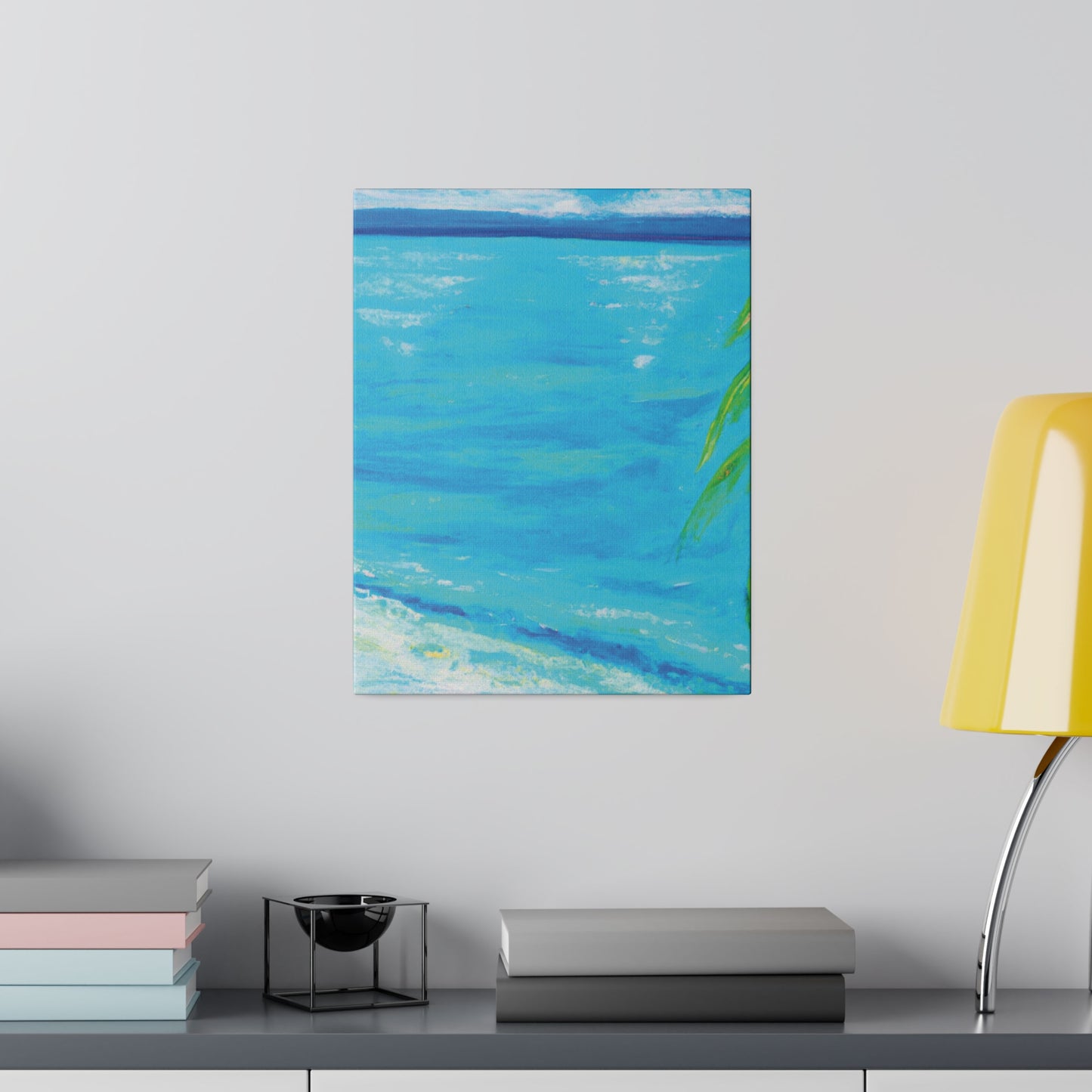 8858N - Bahamas Ocean Painting Print | Bahamas | Ocean | Beach | Poster | Home Decor | Wall Art | Canvas