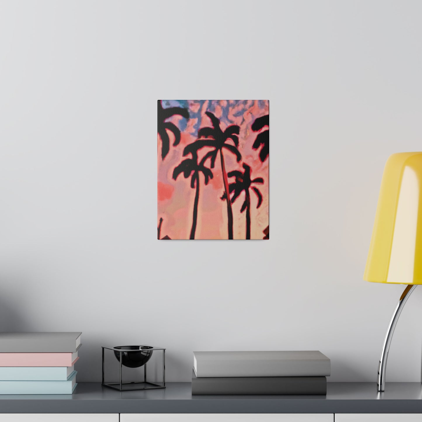 3784J - Miami Beach Sunset Painting Print | Miami | Beach | Sunset | Poster | Home Decor | Wall Art | Canvas