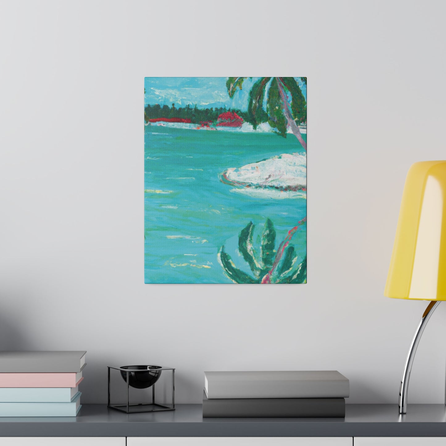 7090Z - Bahamas Ocean Painting Print | Bahamas | Ocean | Beach | Poster | Home Decor | Wall Art | Canvas