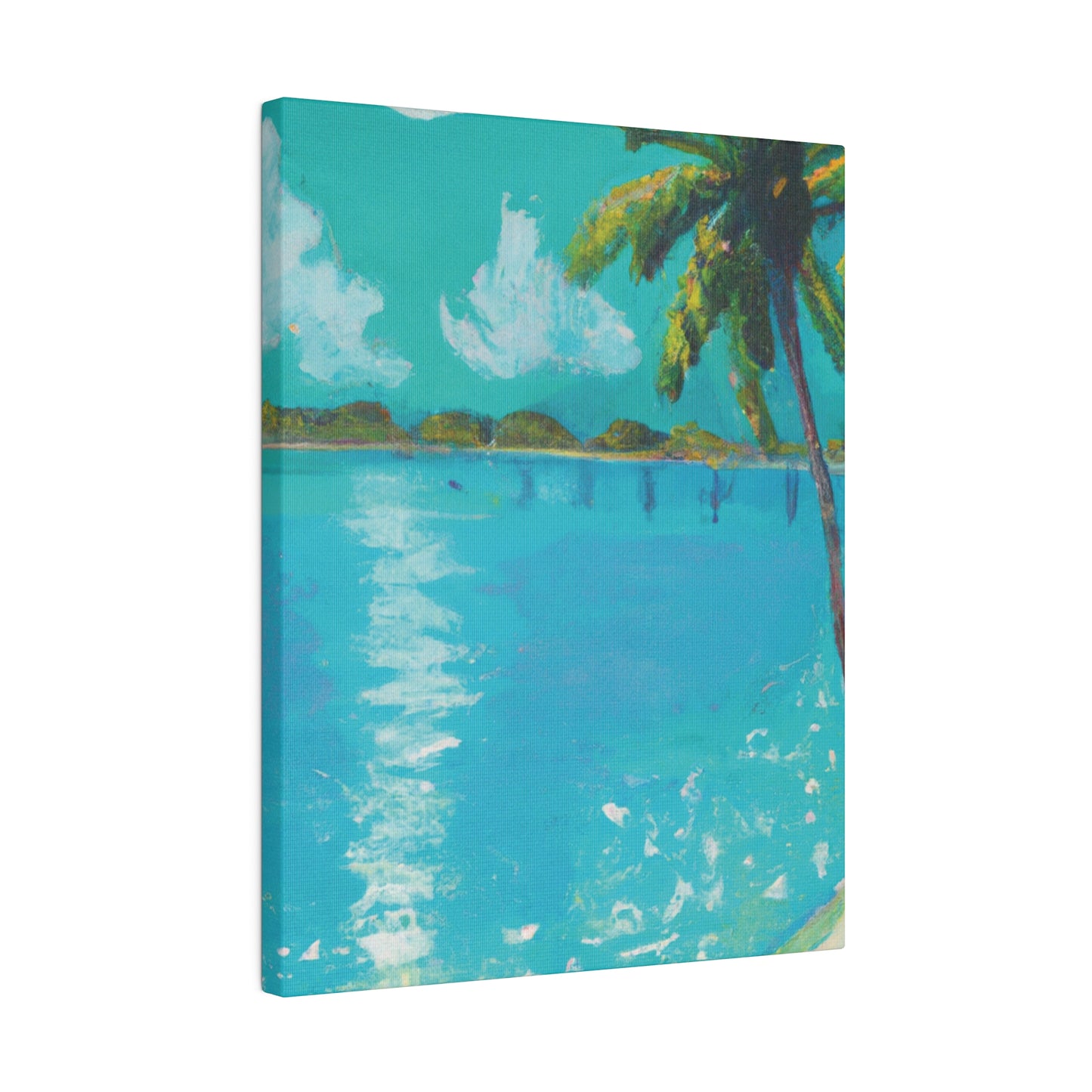 2483G - Bahamas Ocean Painting Print | Bahamas | Ocean | Beach | Poster | Home Decor | Wall Art | Canvas