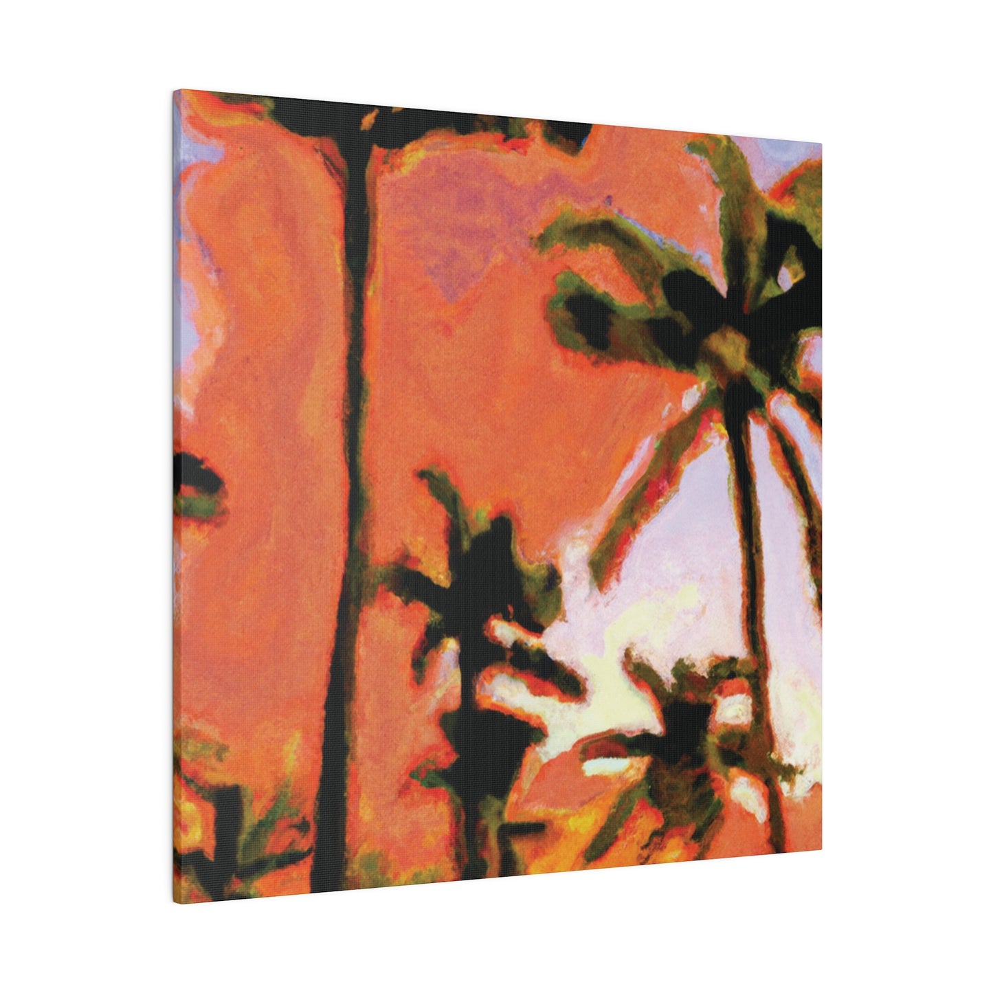 7177X - Miami Beach Sunset Painting Print | Miami | Beach | Sunset | Poster | Home Decor | Wall Art | Canvas