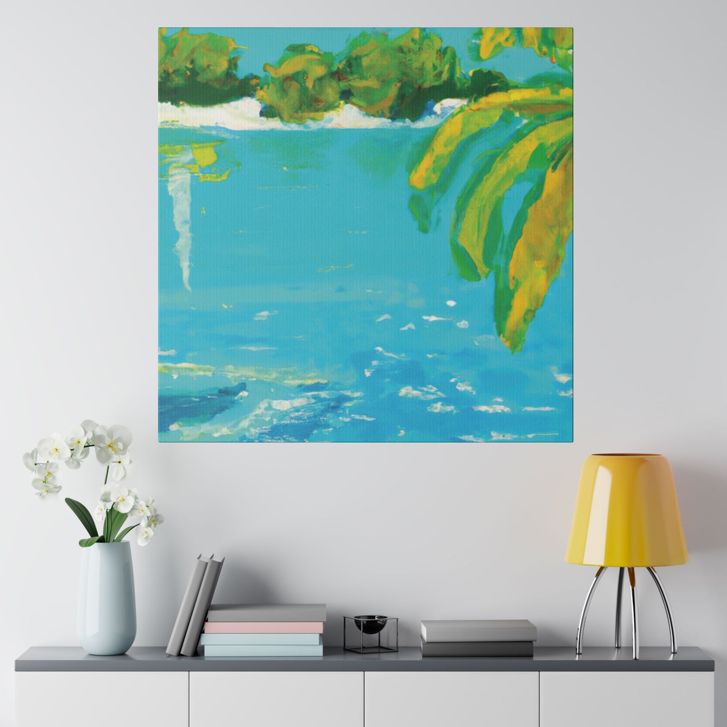 2261V - Bahamas Ocean Painting Print | Bahamas | Ocean | Beach | Poster | Home Decor | Wall Art | Canvas