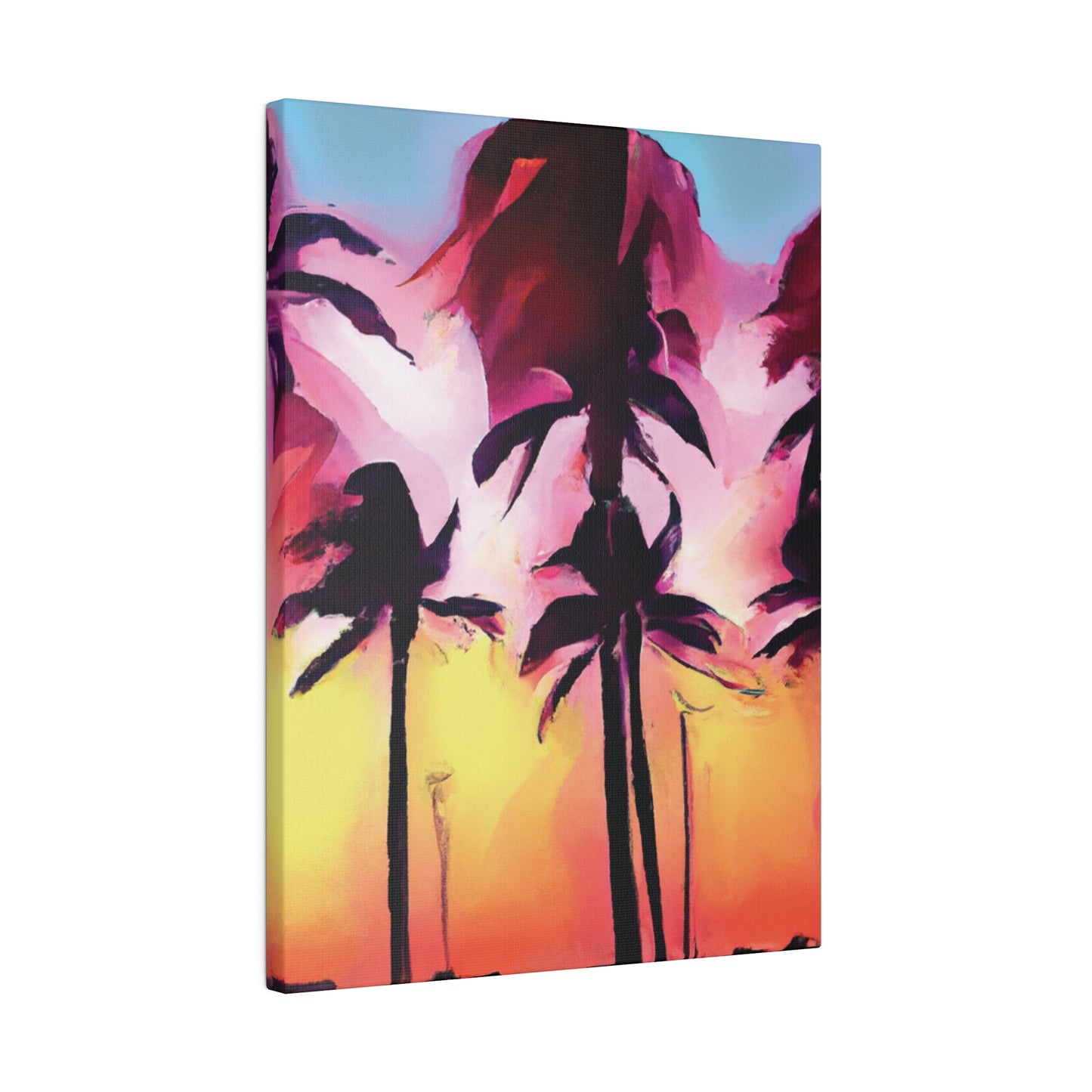 4536X - Miami Beach Sunset Painting Print | Miami | Beach | Sunset | Poster | Home Decor | Wall Art | Canvas