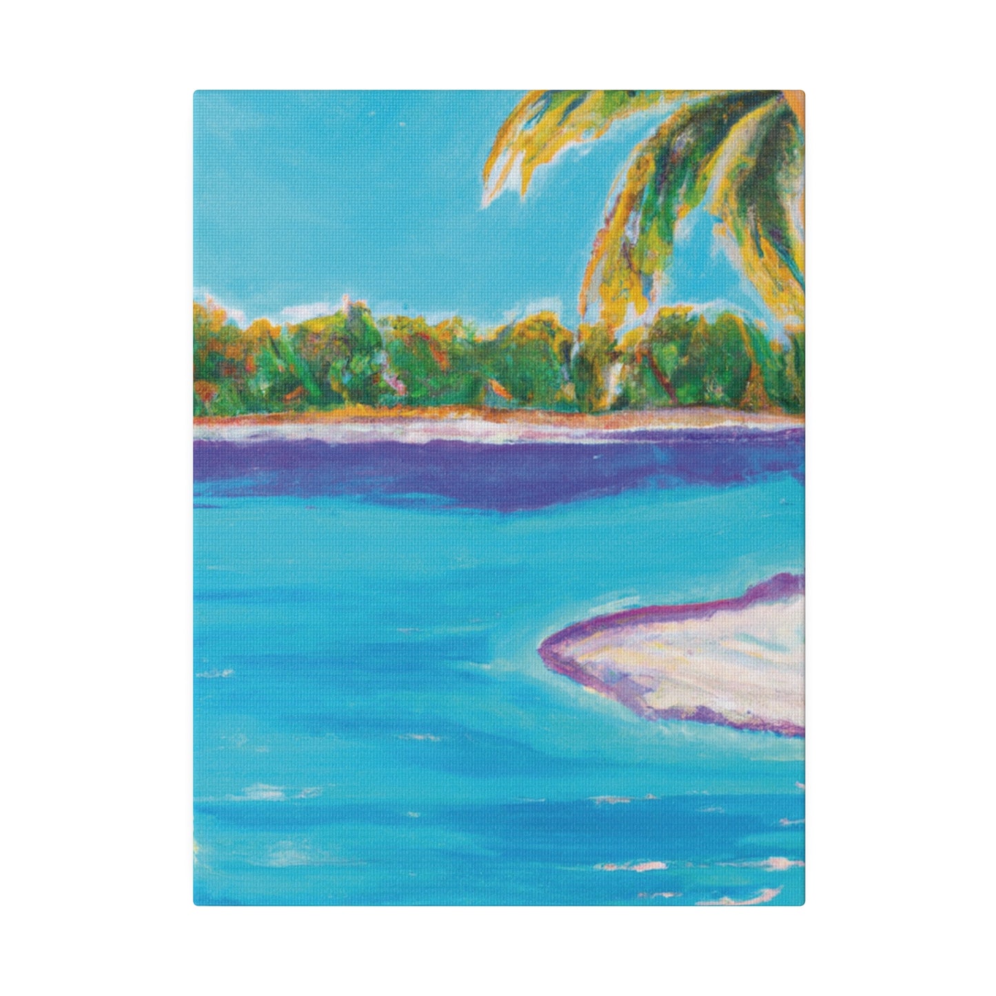 6781B - Bahamas Ocean Painting Print | Bahamas | Ocean | Beach | Poster | Home Decor | Wall Art | Canvas