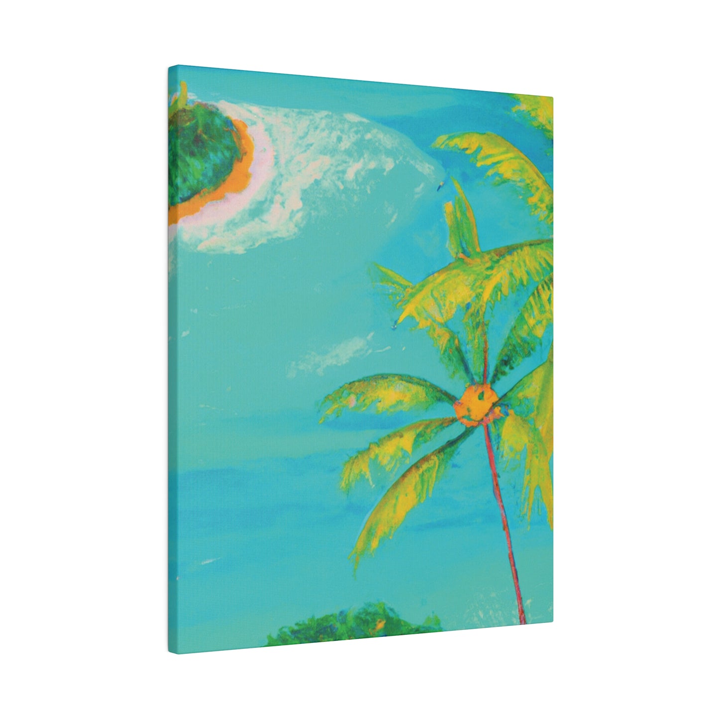 5457G - Bahamas Ocean Painting Print | Bahamas | Ocean | Beach | Poster | Home Decor | Wall Art | Canvas