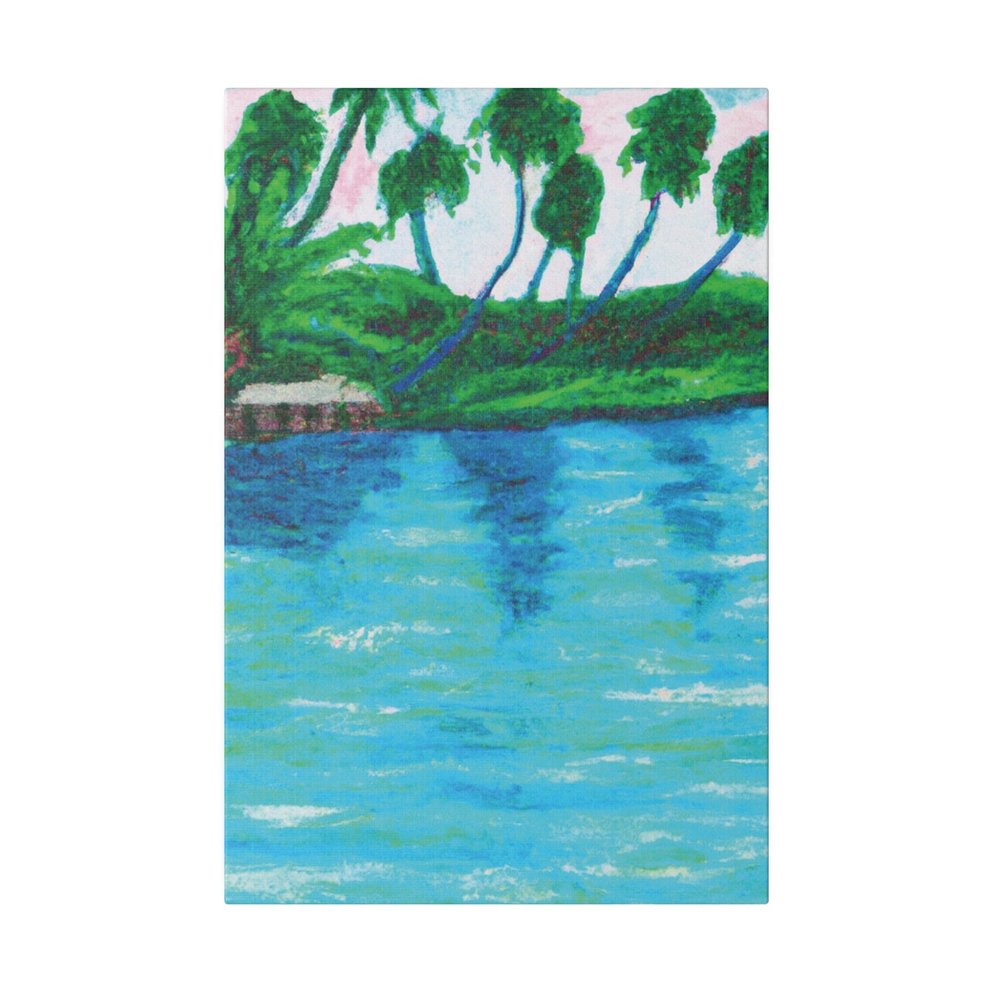 9457L - Bahamas Ocean Painting Print | Bahamas | Ocean | Beach | Poster | Home Decor | Wall Art | Canvas