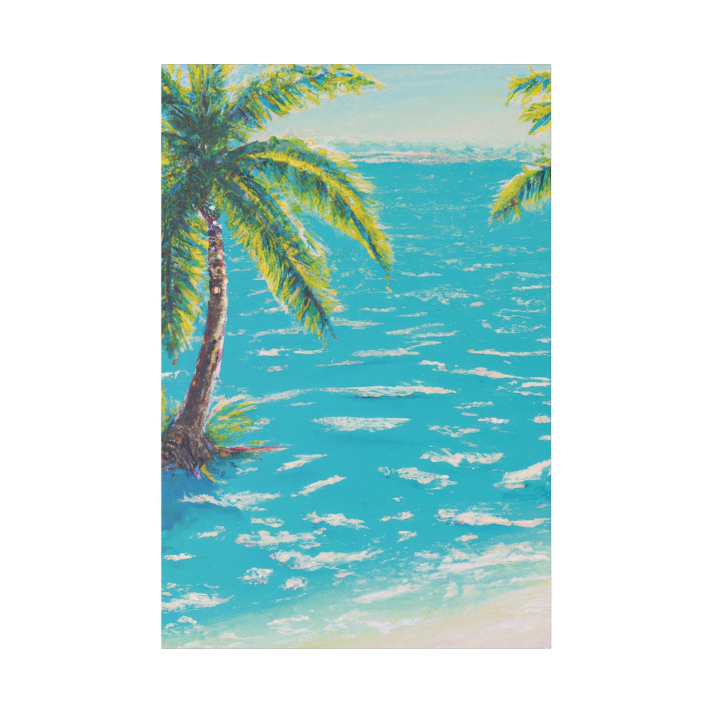 9501E - Bahamas Ocean Painting Print | Bahamas | Ocean | Beach | Poster | Home Decor | Wall Art | Canvas