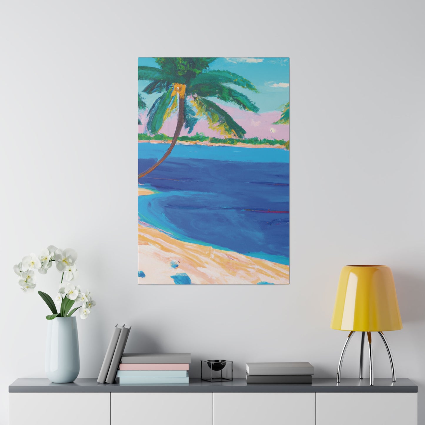 4782F - Bahamas Ocean Painting Print | Bahamas | Ocean | Beach | Poster | Home Decor | Wall Art | Canvas