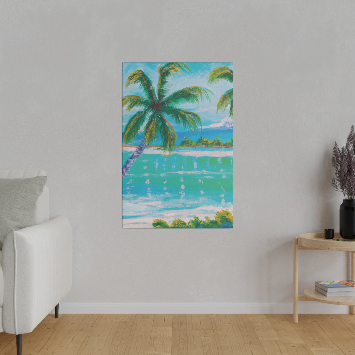 9452K - Bahamas Ocean Painting Print | Bahamas | Ocean | Beach | Poster | Home Decor | Wall Art | Canvas