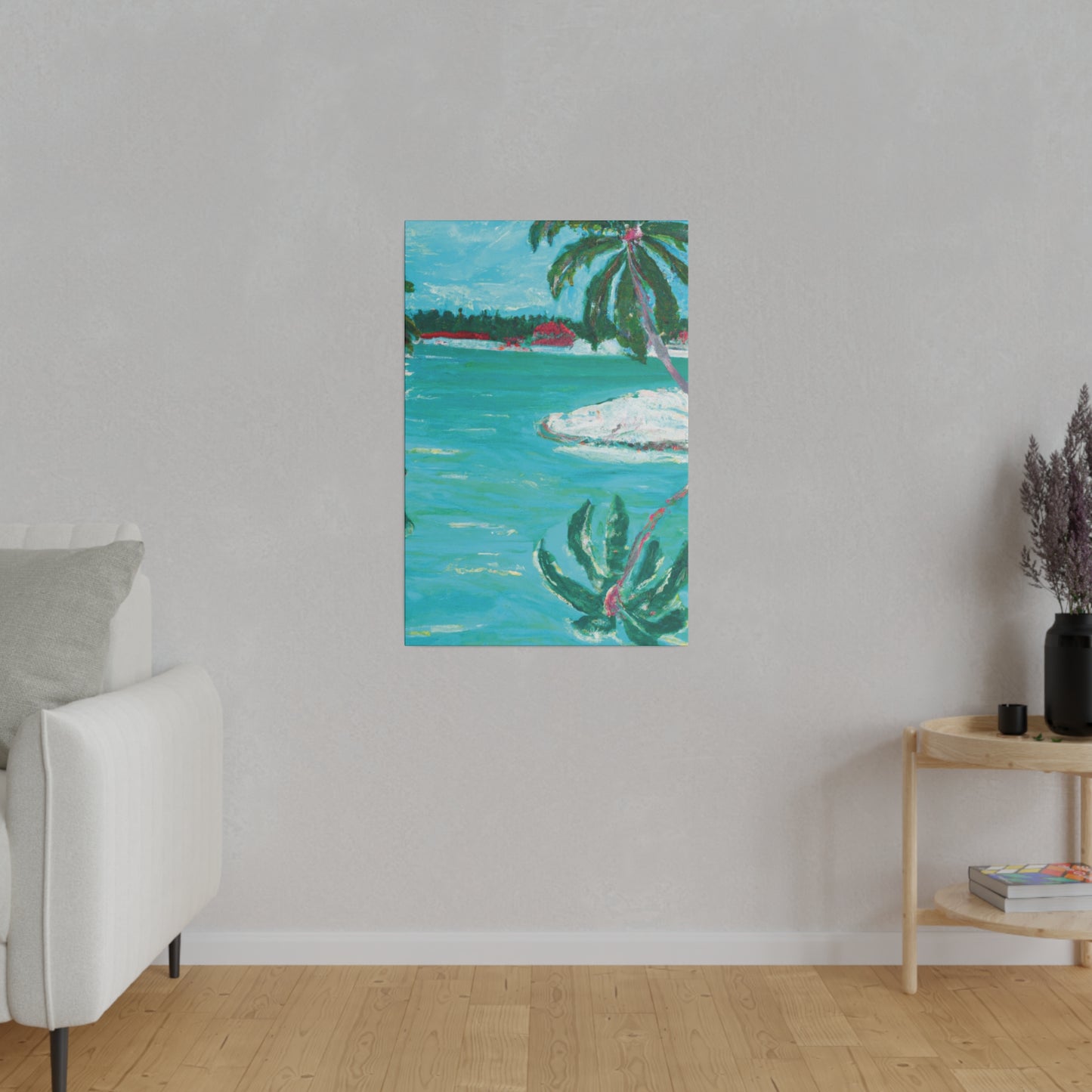 7090Z - Bahamas Ocean Painting Print | Bahamas | Ocean | Beach | Poster | Home Decor | Wall Art | Canvas