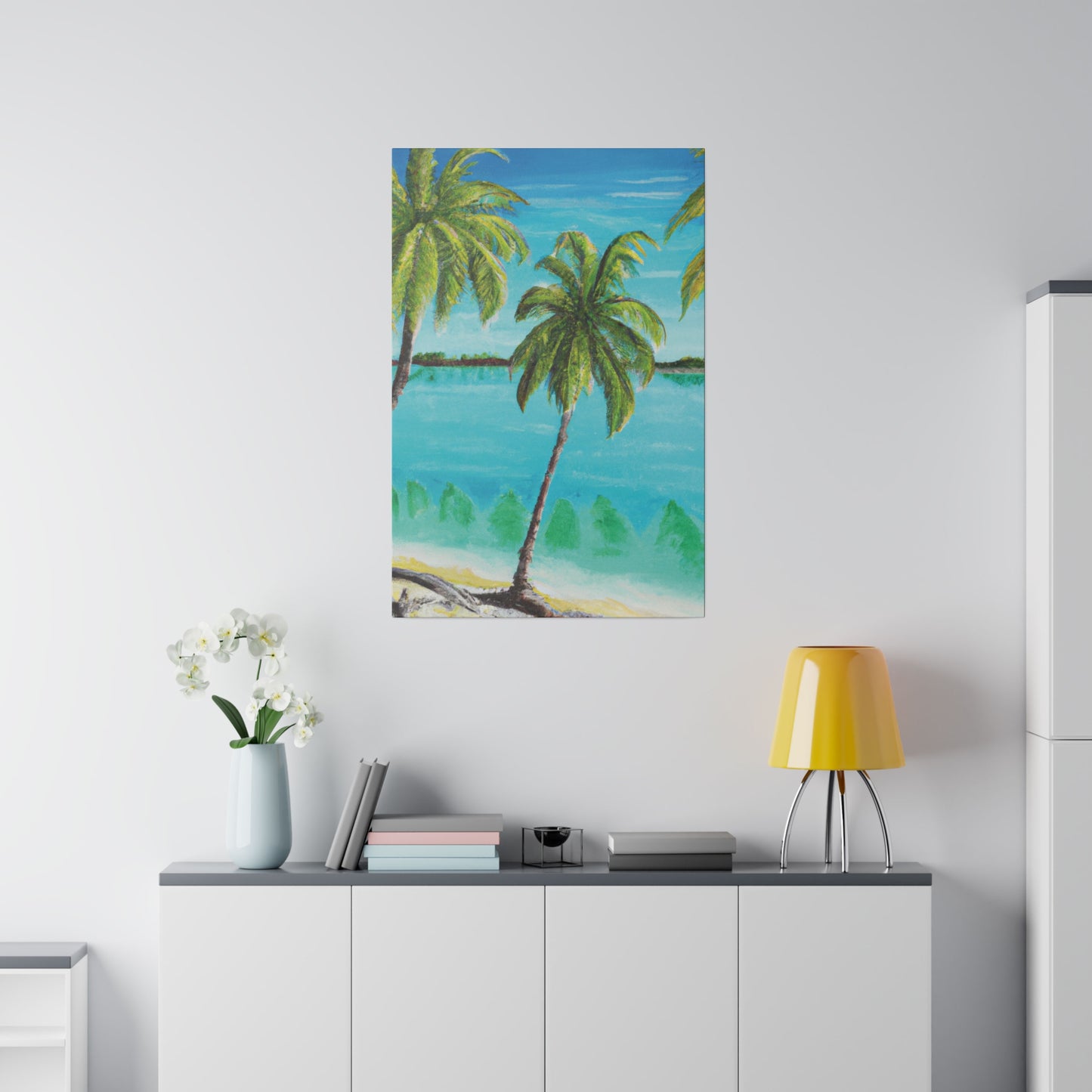 6598N - Bahamas Ocean Painting Print | Bahamas | Ocean | Beach | Poster | Home Decor | Wall Art | Canvas