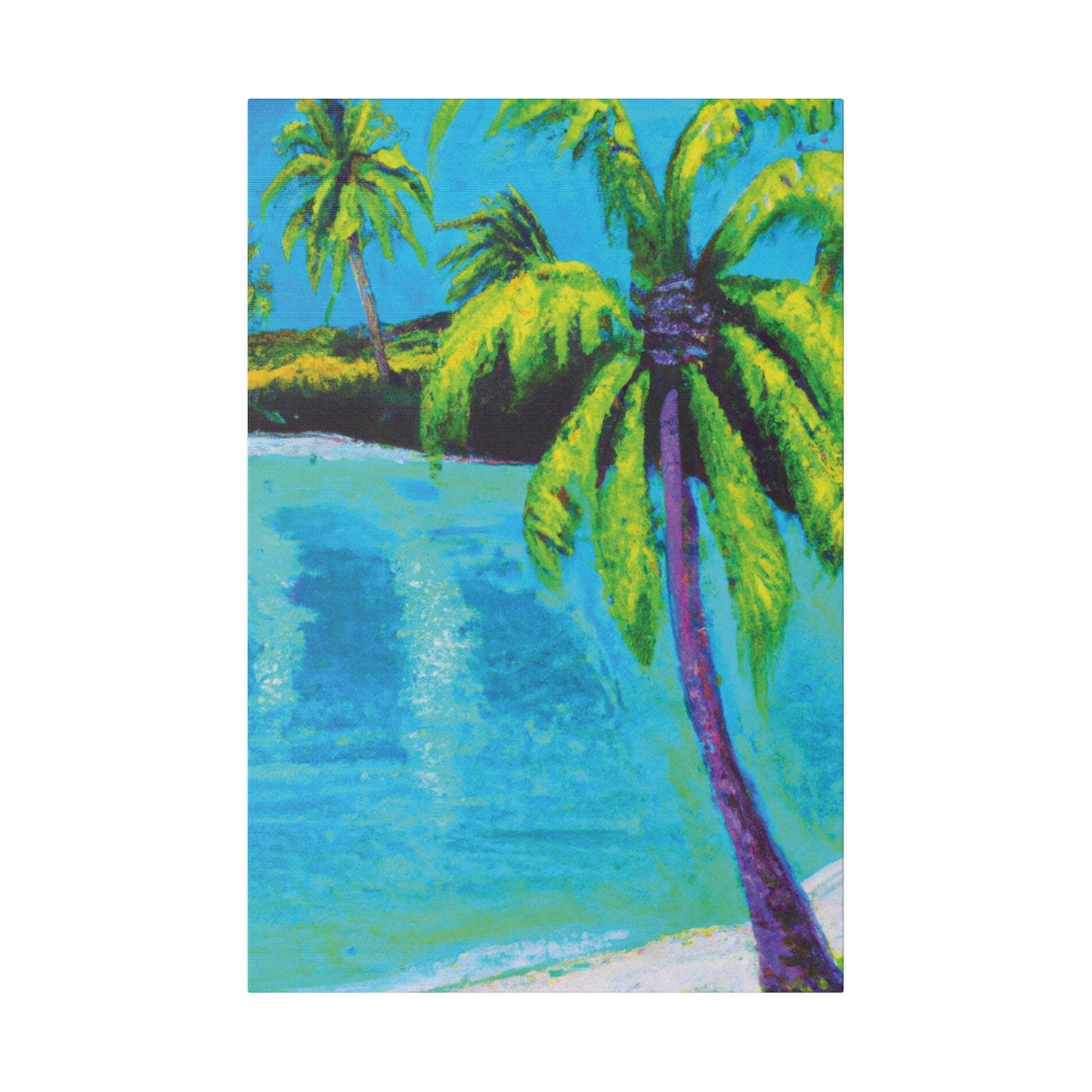 732J - Bahamas Ocean Painting Print | Bahamas | Ocean | Beach | Poster | Home Decor | Wall Art | Canvas