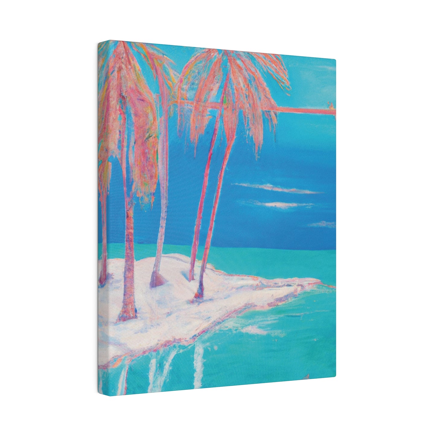 3162K - Bahamas Ocean Painting Print | Bahamas | Ocean | Beach | Poster | Home Decor | Wall Art | Canvas