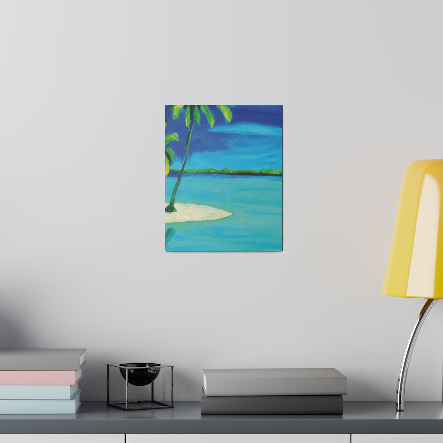 7352P - Bahamas Ocean Painting Print | Bahamas | Ocean | Beach | Poster | Home Decor | Wall Art | Canvas